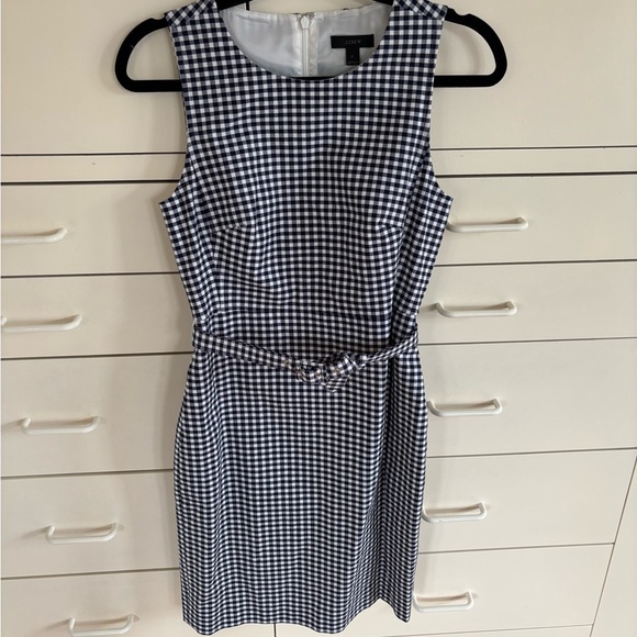 J.Crew belted Gingham Dress - Picture 10 of 10